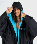 Dryrobe Advance Long Sleeve-Black/Blue
