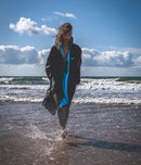 Dryrobe Advance Long Sleeve-Black/Blue