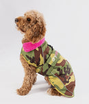 Dryrobe Dog Waterproof Coat-Camo/Pink