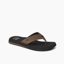Reef The Layback Men's Flip Flops-Black/Tan