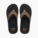 Reef The Layback Men's Flip Flops-Black/Tan