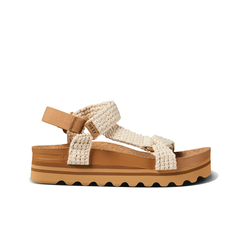 Reef Women's Cushion Rem Hi Sandals-Crochet
