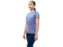 Ronhill Women's Tech Golden Hour S/S Tee-Classic Blue Refraction
