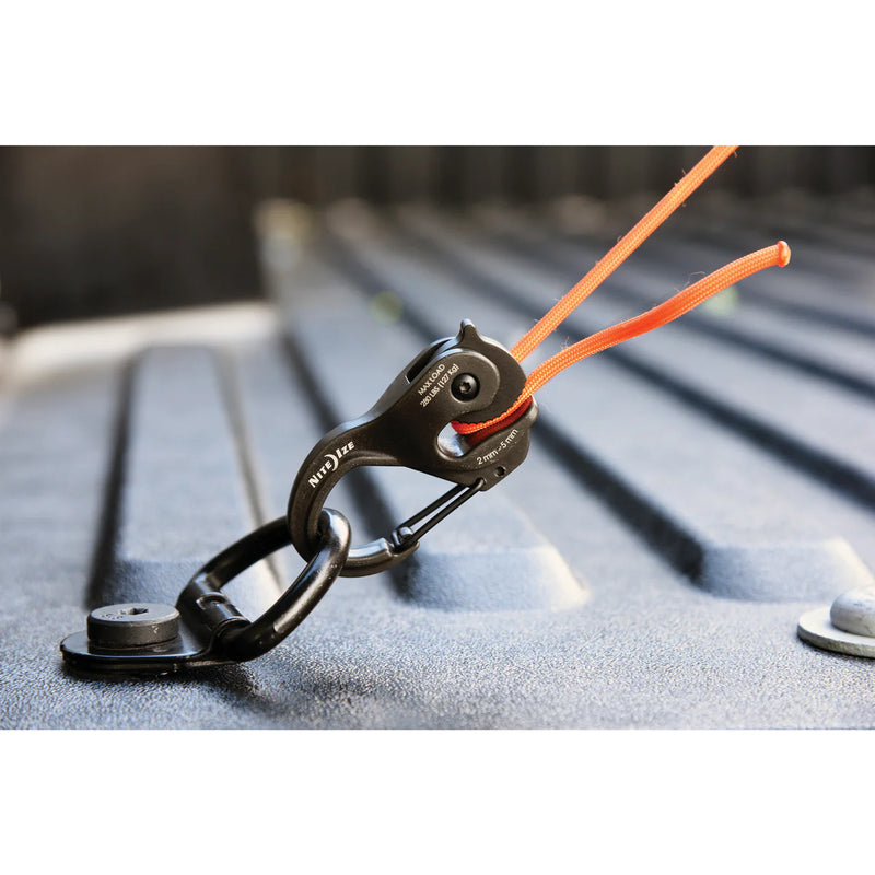 NiteIze CamJam® XT™ Aluminum Cord Tightener-Black