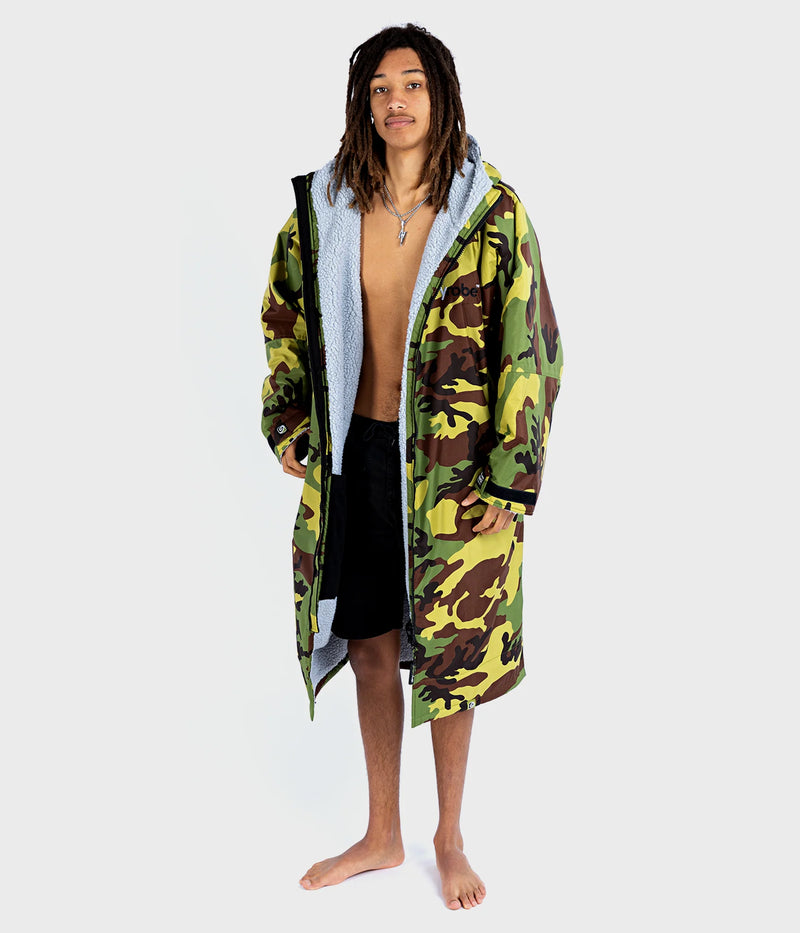 Dryrobe Advance Long Sleeve-Camo/Grey