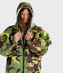 Dryrobe Advance Long Sleeve-Camo/Grey