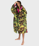 Dryrobe Advance Long Sleeve-Camo/Pink