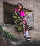 Dryrobe Advance Long Sleeve-Camo/Pink
