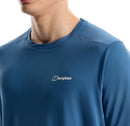 Berghaus Men's Bowburn Tech Tee-Dark Blue