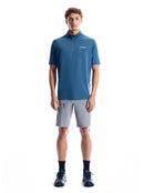 Berghaus Men's Bowburn Half Zip Tech Tee-Dark Blue