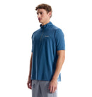 Berghaus Men's Bowburn Half Zip Tech Tee-Dark Blue