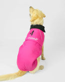 Dryrobe Dog Waterproof Coat-Pink/Black
