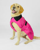 Dryrobe Dog Waterproof Coat-Pink/Black