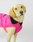 Dryrobe Dog Waterproof Coat-Pink/Black