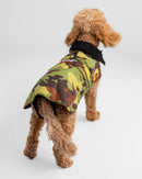 Dryrobe Dog Waterproof Coat-Green Camouflage/Black