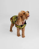 Dryrobe Dog Waterproof Coat-Green Camouflage/Black