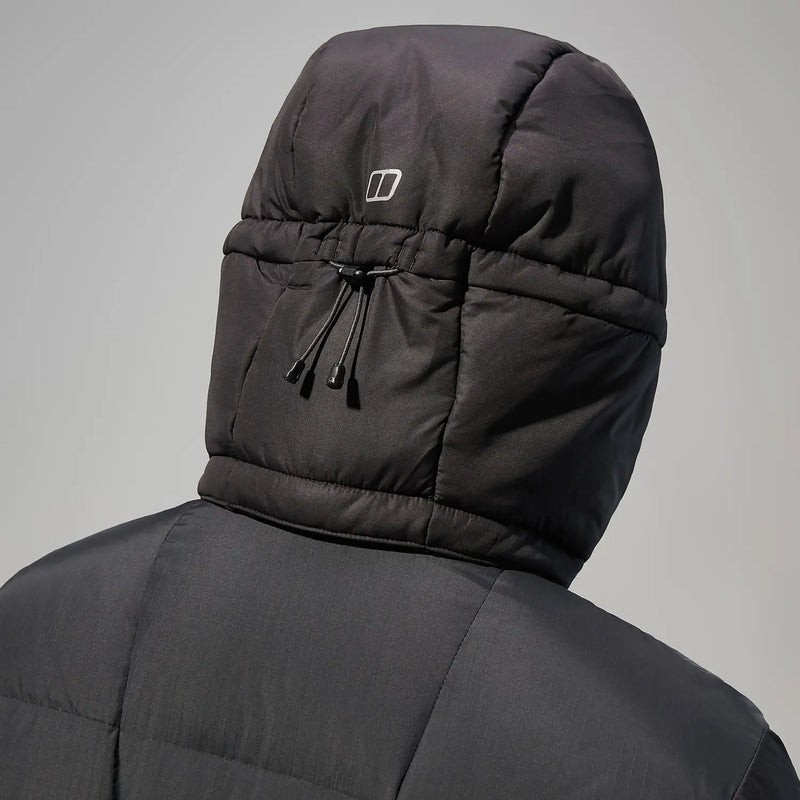 Berghaus Men's Embo 2in1 Down Insulated Long Jacket-Black