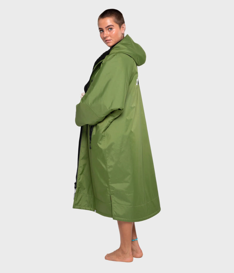 Dryrobe Advance Long Sleeve-Green/Black