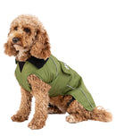 Dryrobe Dog Waterproof Coat-Green/Black