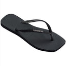 Havaianas Women's Slim Square Sparkle Flip Flops-New Graphite