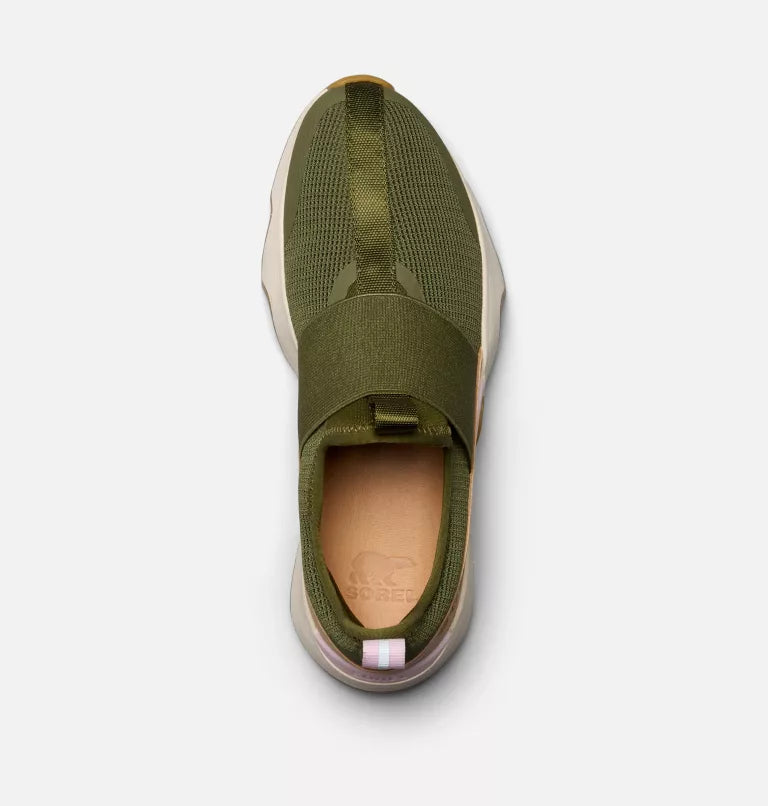 Sorel Women's Kinetic Impact II Strap Trainers-Utility Green, Pink Dawn