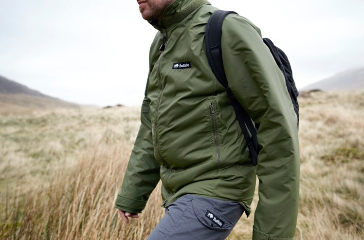 Buffalo Belay Jacket-Olive Green