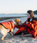 Dryrobe Dog Waterproof Coat-Burnt Orange