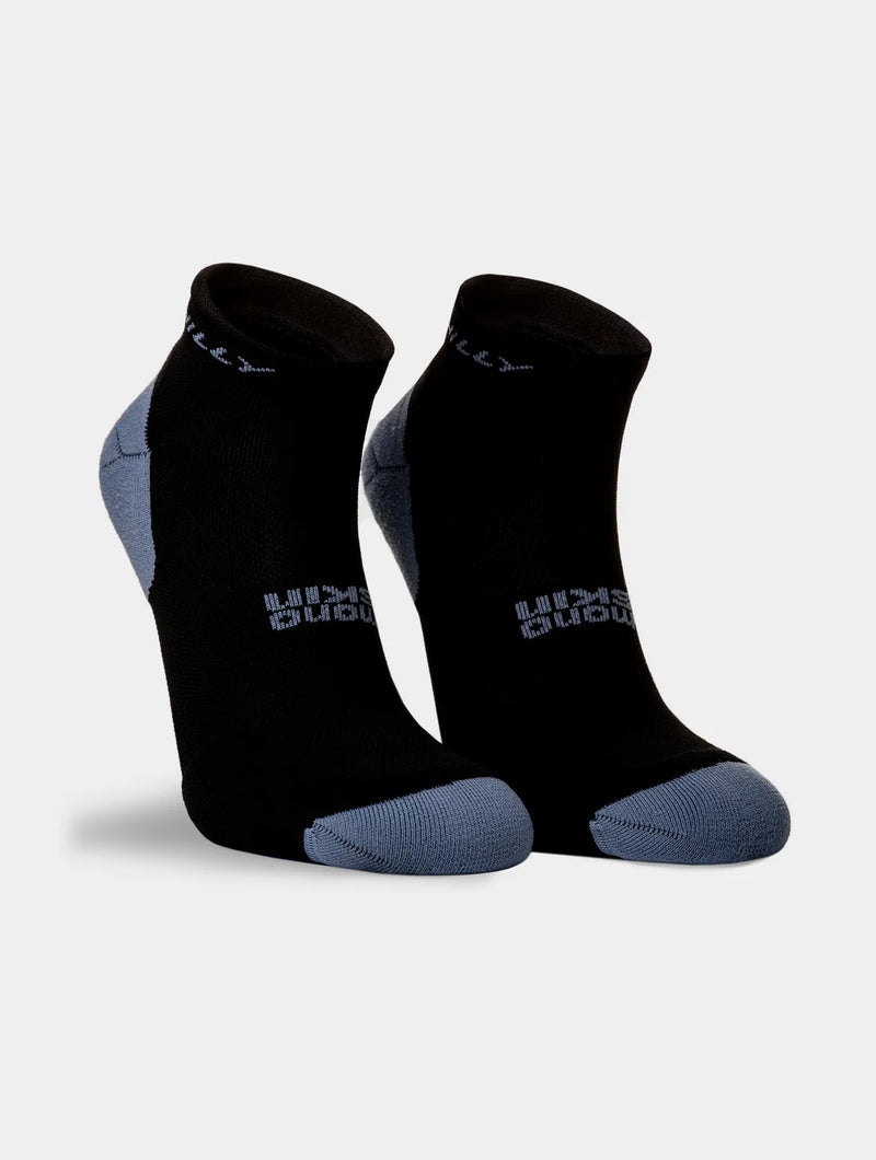 Hilly Active Quarter Min (Twin Pack) Socks-White/Black/Grey