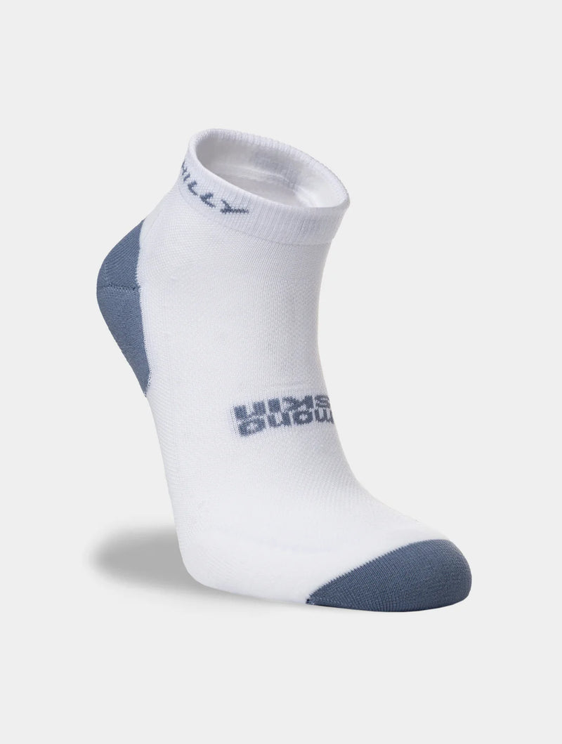 Hilly Active Quarter Min (Twin Pack) Socks-White/Black/Grey