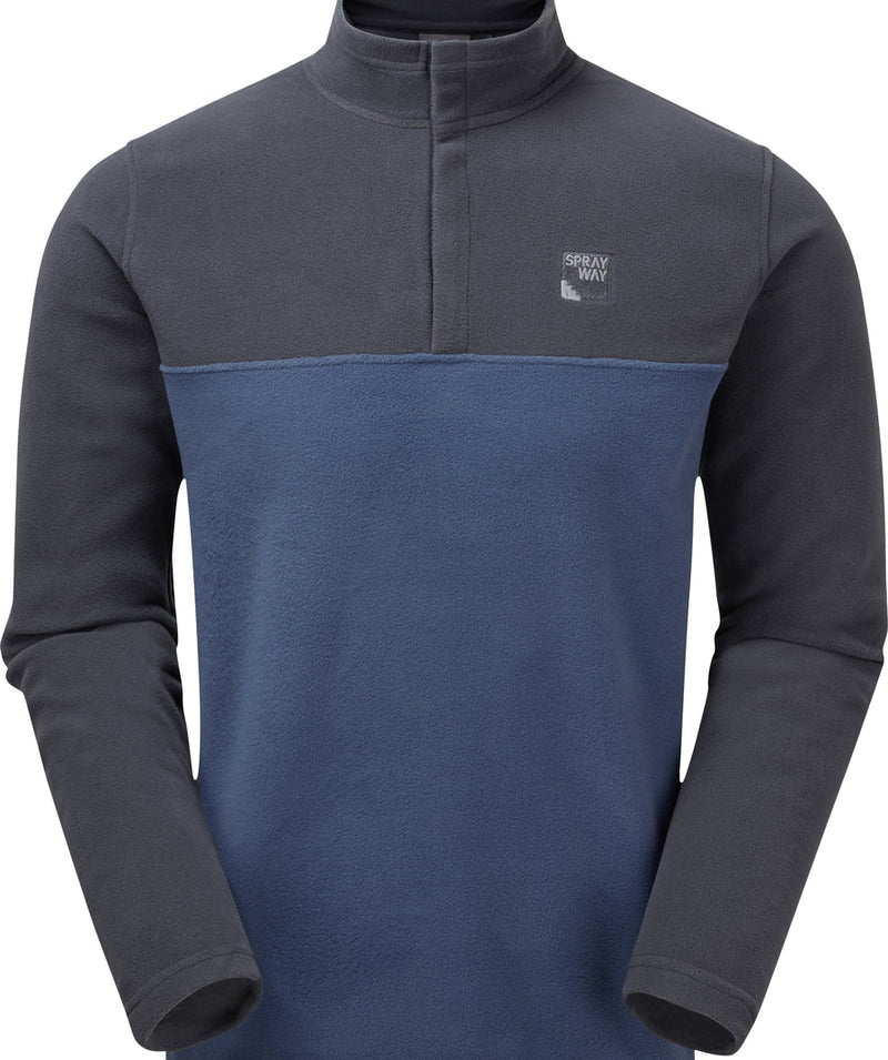 Sprayway Storr Micro Snap Fleece-Insignia Blue/Blazer