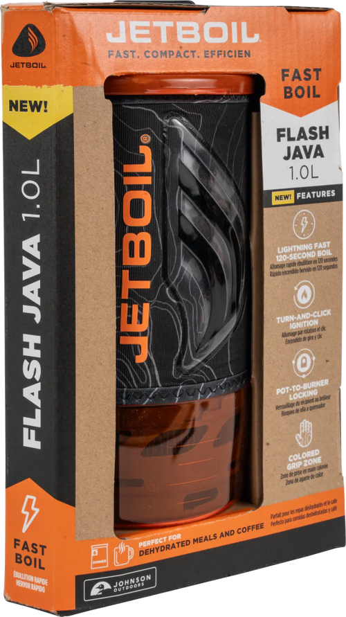 Jetboil Flash Java 1.0L Fast Boil System-Topo