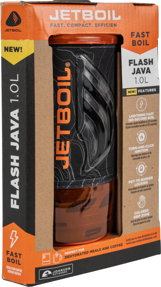 Jetboil Flash Java 1.0L Fast Boil System-Topo