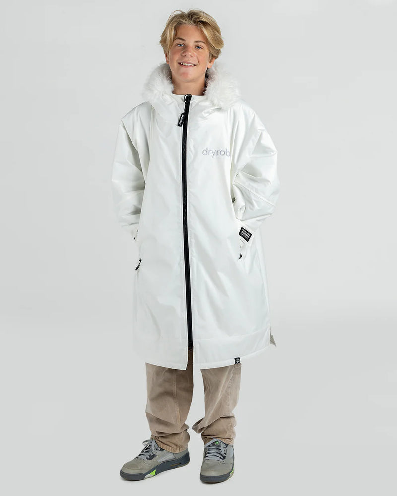 Dryrobe Advance Long Sleeve Alpine Range-Alpine White