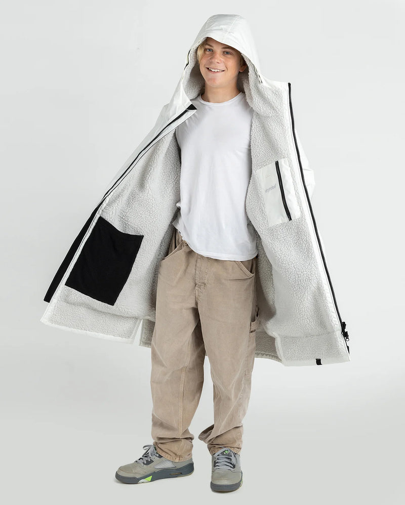 Dryrobe Advance Long Sleeve Alpine Range-Alpine White