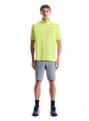 Berghaus Men's Bowburn Half Zip Tech Tee-Light Green