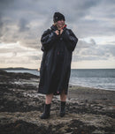 Dryrobe Advance Long Sleeve-Black/Red