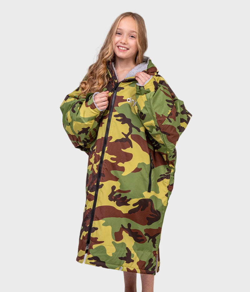 Dryrobe Advance Long Sleeve-Camo/Grey