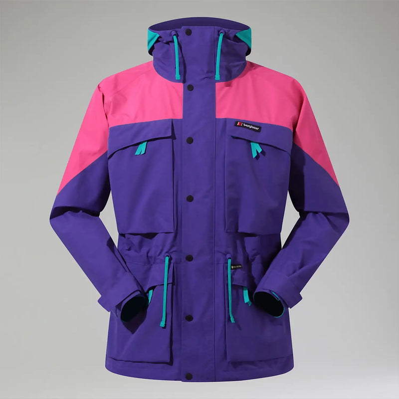 Berghaus Unisex Mera Peak 2000 Waterproof Jacket-Purple/Pink