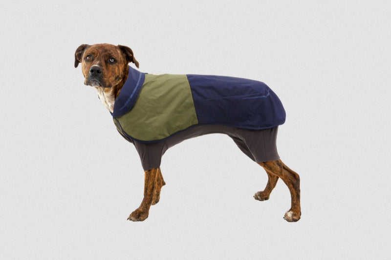 Ruffwear Sun Shower Coverall Dog Rain Suit-Midnight Blue