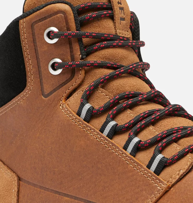 Sorel Men's Mac Hill™ Lite Mid Waterproof Sneaker Boot-Elk Black