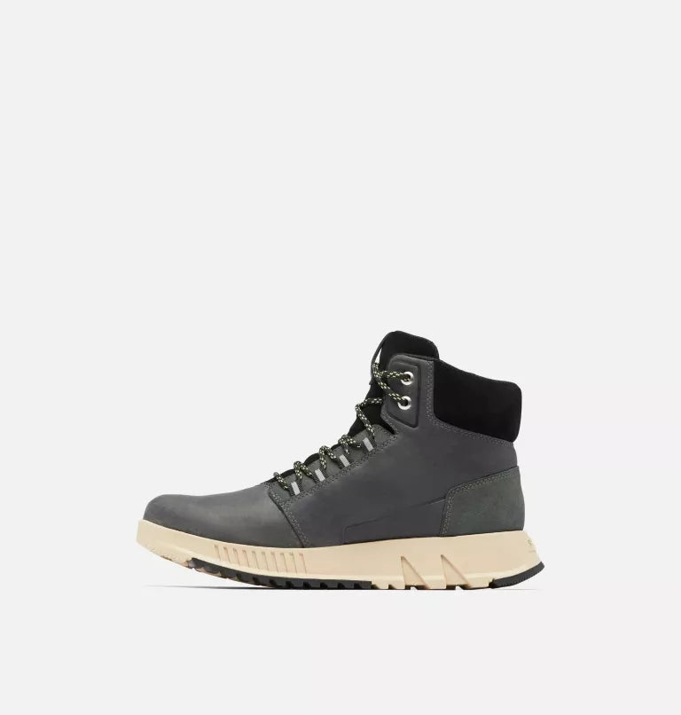 Sorel Men's Mac Hill™ Lite Mid Waterproof Sneaker Boot-Grill Black