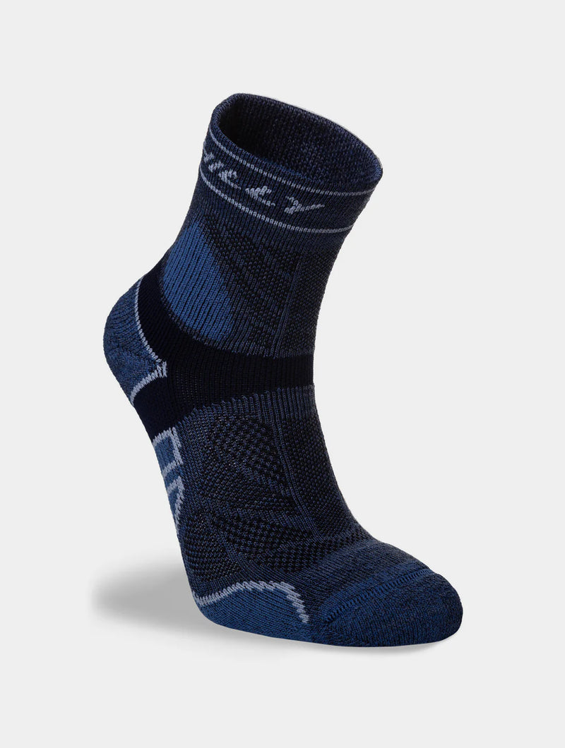 Hilly Trail Anklet Max Socks-Marine/Navy