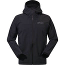 Berghaus Men's Arnaby Hooded Waterproof Jacket-Black/Black