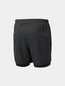 Ronhill Men's Core Twin Short-Black/Bright White