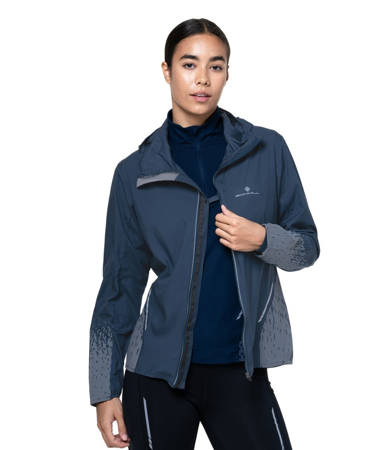 Ronhill Women's Tech Reflect Jacket-Dark Navy/Reflect