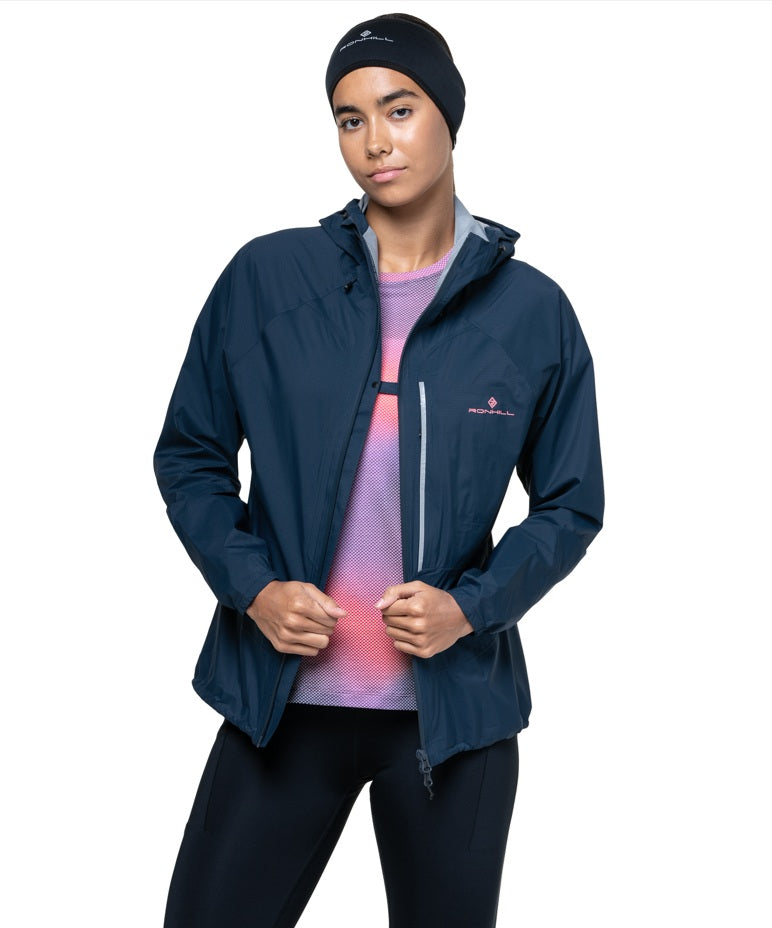 Ronhill Women's Tech Storm Jacket-Dark Navy