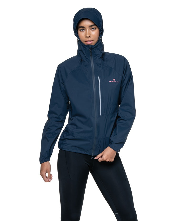 Ronhill Women's Tech Storm Jacket-Dark Navy
