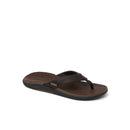 Reef Leather Offshore Men's Flip Flops-Dark/Brown