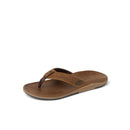 Reef Leather Offshore Men's Flip Flops-Brown/Bronze