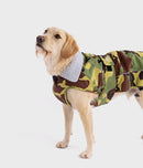 Dryrobe Dog Waterproof Coat-Camo/Grey